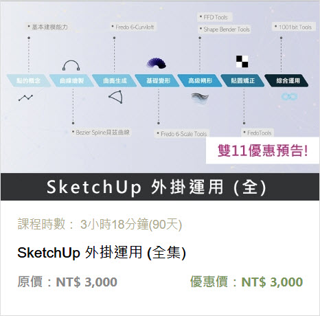 sketchup外掛高階建模技巧