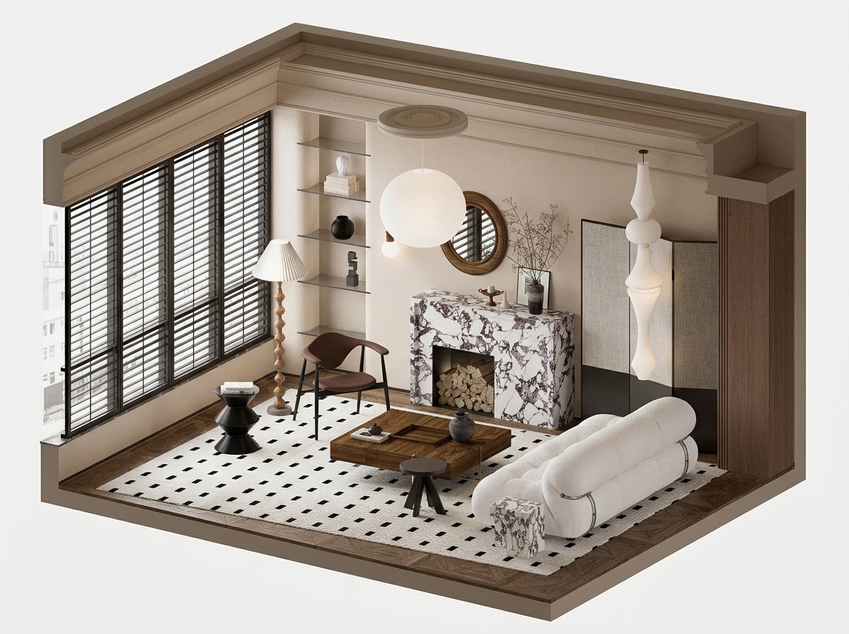 SketchUp 到 AI 提案圖的完整工作流程