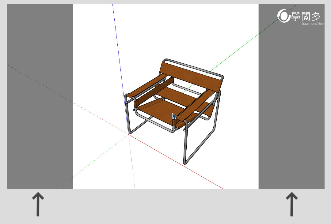 sketchup鏡頭框