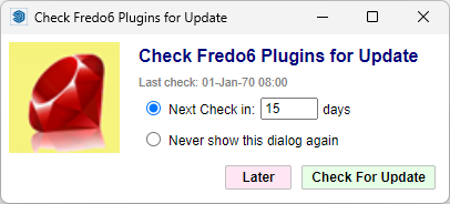 fredo6 check update