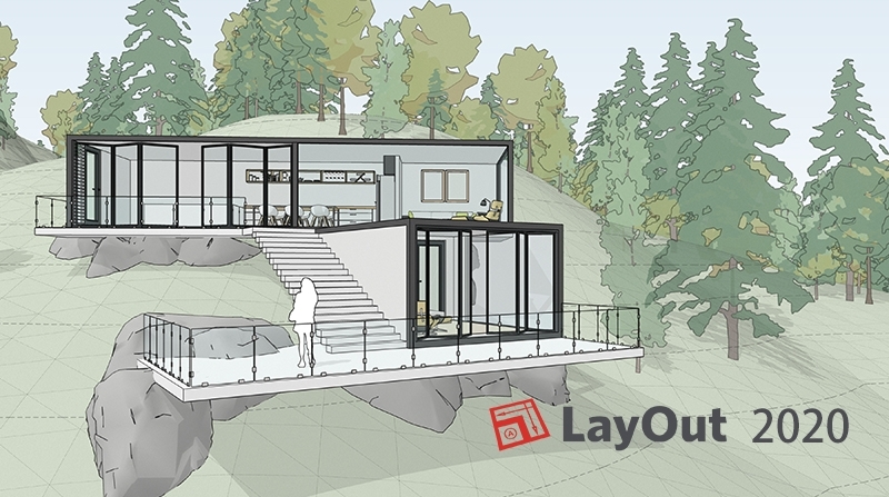 ▌SketchUp 2020來了! 新增功能介紹(二)：關於LayOut