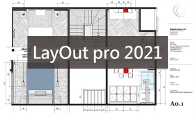 LayOut 2021 彩色施工圖 學員作品賞析 